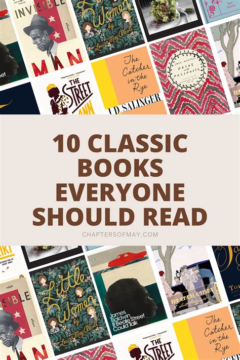 The Top 10 Classic Books Everyone Should Read Once Upon A Book Club