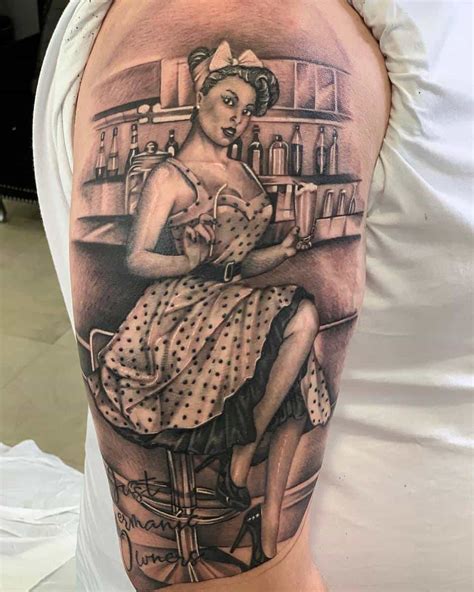 The Top 51 Pin Up Girl Tattoo Ideas 2021 Inspiration Guide