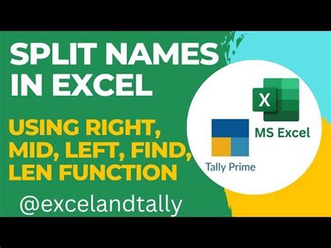 The Ultimate 10Step Guide To Splitting Names In Excel Master The Art