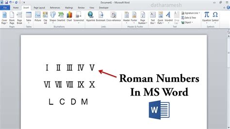 The Ultimate Guide To Creating Roman Numerals In Microsoft Word