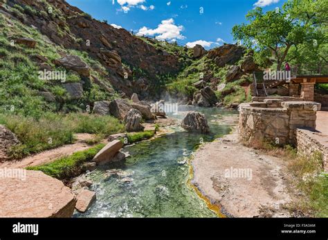 Thermopolis Hot Springs State Park Wyoming Stock Photo 1199295661