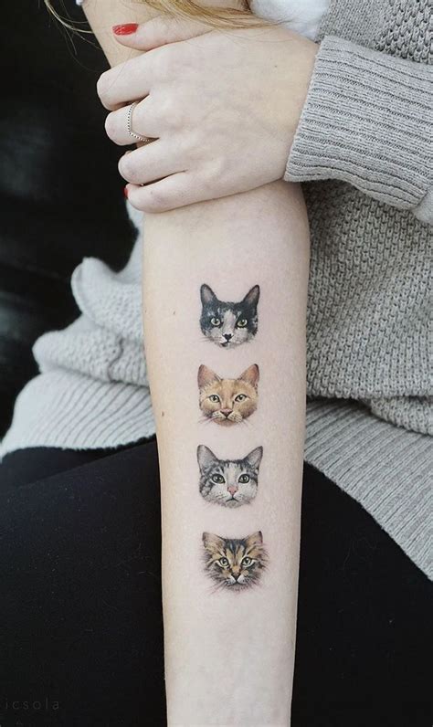 These Awesome Cat Tattoos Will Take Your Cat Obsession To The Next