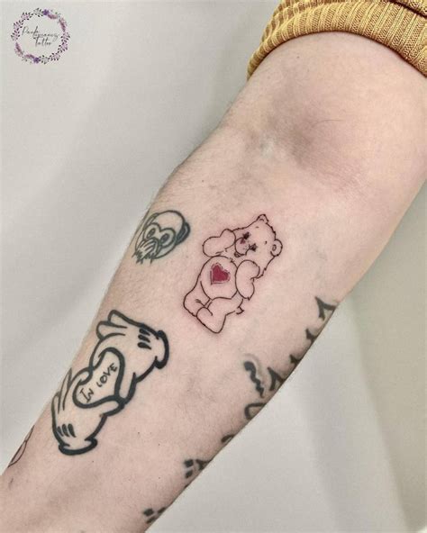 This Care Bear Tattoo I Was Thinking Left Ankle R Tattoodesigns