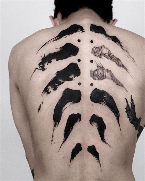 Tiger Stripes Back Tattoo Best Tattoo Ideas For Men Women