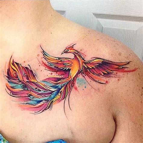 Today We Ll Talk All About Phoenix Tattoo From The Fire Wielding