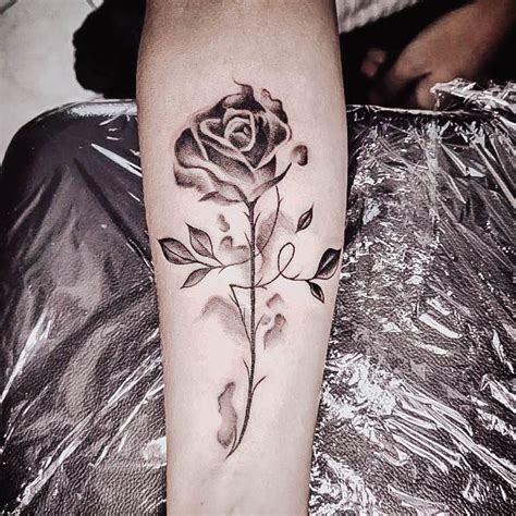 Top 100 Best Black Rose Tattoos For Women Flower Design Ideas