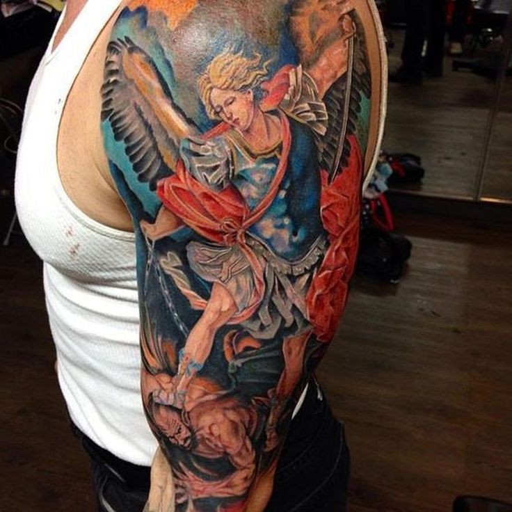 Top 116 St Michael Tattoo Monersathe Com