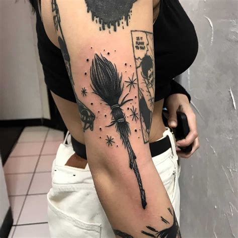 Top 41 Best Witchy Tattoo Ideas 2021 Inspiration Guide