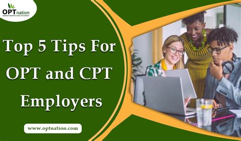 Top 5 Tips For Opt And Cpt Employers