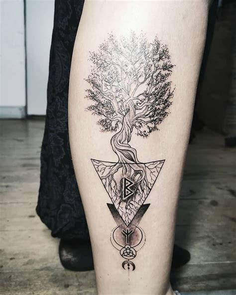 Top 50 Best Yggdrasil Tattoo Ideas 2021 Inspiration Guide Norse