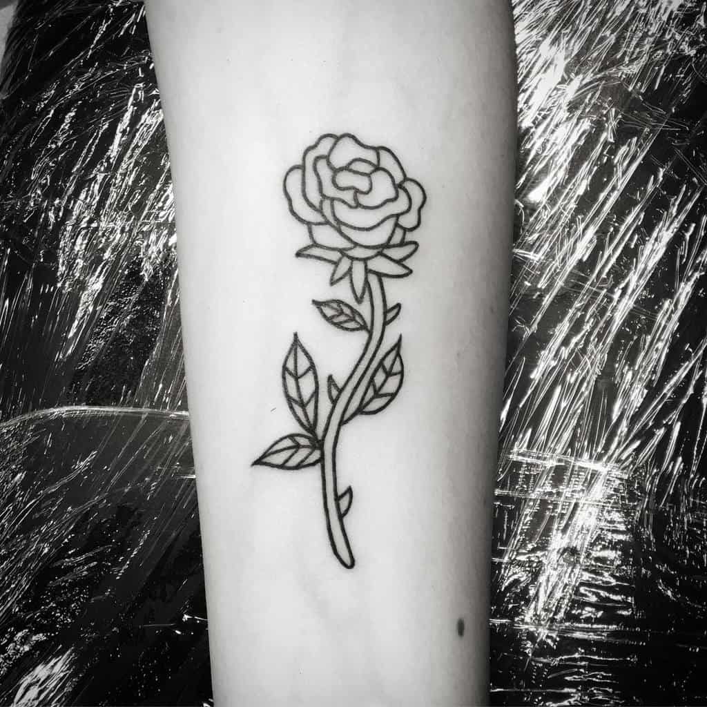 Top 51 Best Simple Rose Tattoo Ideas 2021 Inspiration Guide