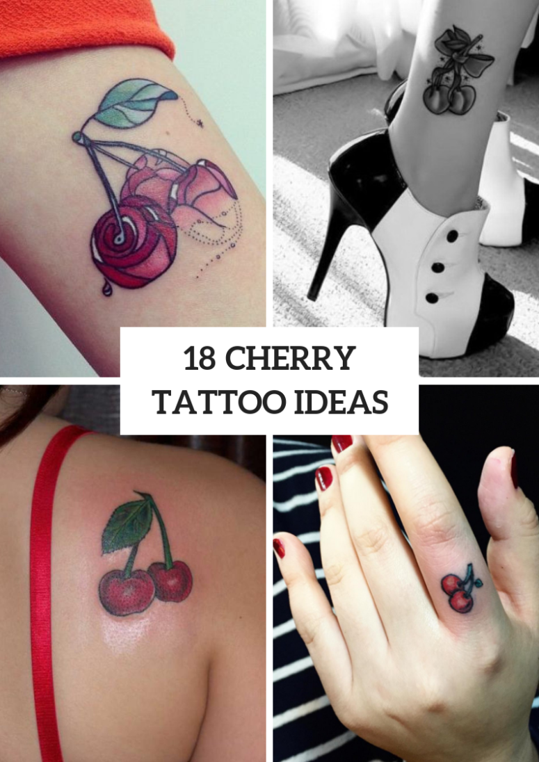 Top 53 Small Cherry Tattoo Best In Cdgdbentre