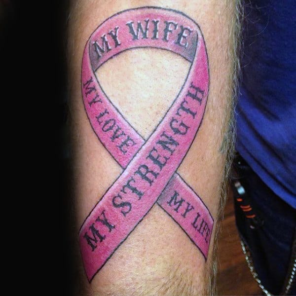 Top 70 Most Thoughtful Cancer Ribbon Tattoos 2020 Inspiration Guide