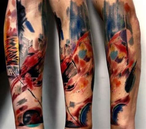 Top 80 Best Abstract Tattoos For Men Artistic Designs