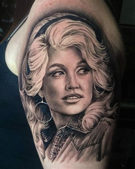 Top More Than 51 Dolly Parton Tattoo Latest In Cdgdbentre