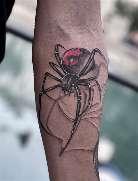 Top More Than 76 Spider Tattoo Forearm Latest In Cdgdbentre