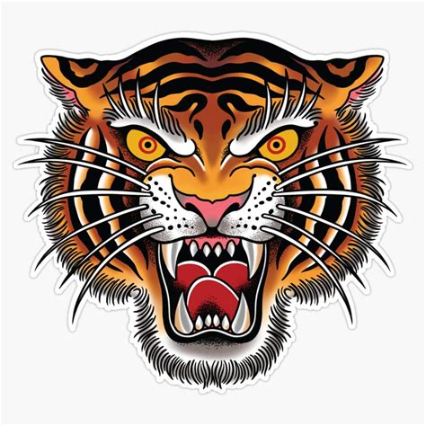 Traditional Tiger Face Tattoo Unleash Your Inner Beast With These