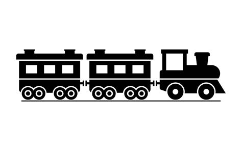 Train Silhouette Railway Artwork Graphic By Fijulanam468 Creative