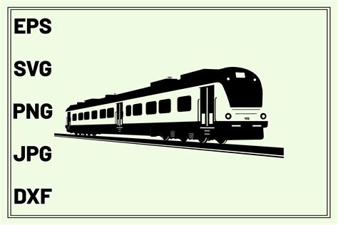 Train Silhouette Railway Graphic By Fijulanam468 Creative Fabrica