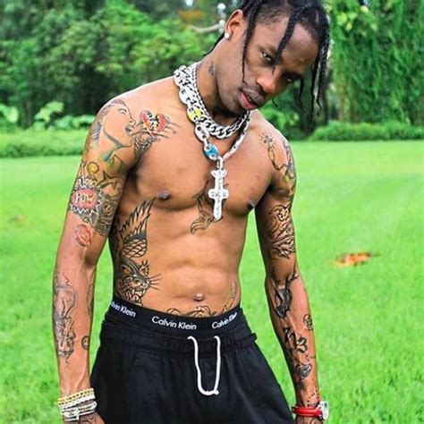 Travis Scott Tattoo - Media Rpgsite