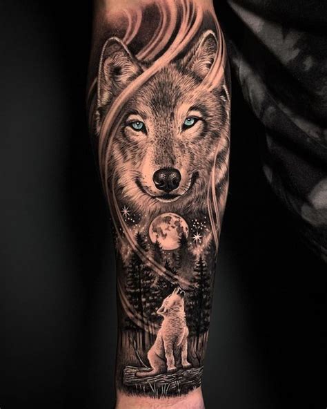 Trending 15 Wolf Tattoos For Men That Define Masculinity Men Deserve