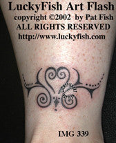 Tribal Aura Tattoo Design Luckyfish Art