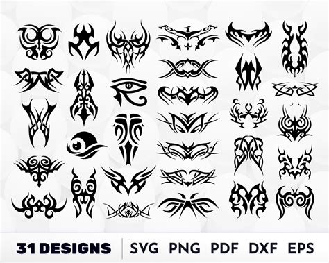 Tribal Tattoo Svg