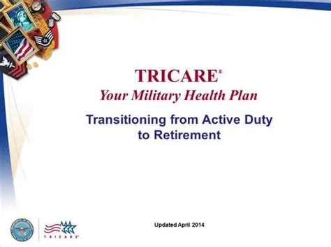 Tricare Your Military Health Plan Transitioning From Active Duty To