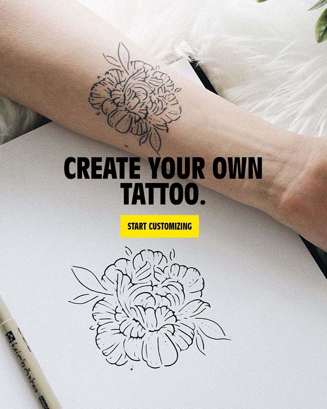 Turn Your Art Into Ink In A Few Easy Steps Create Your Own Tattoo