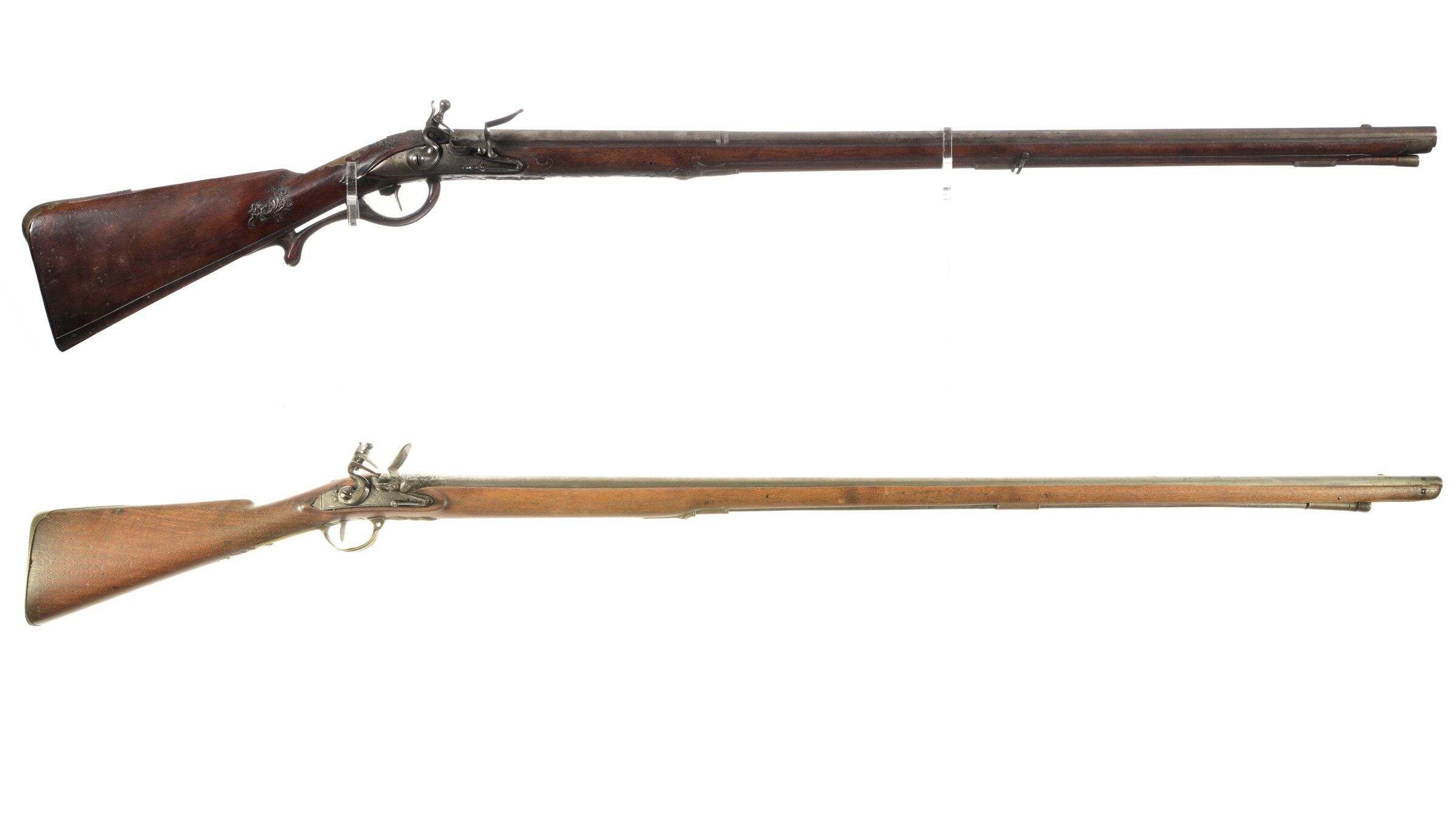 Two Flintlock Long Guns Rock Island Auction