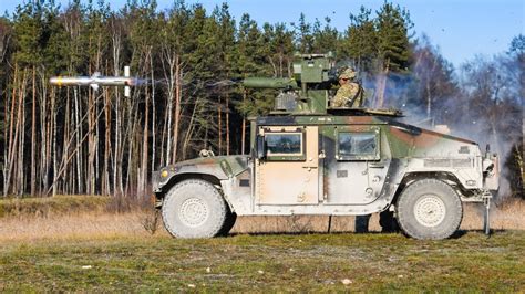 U S Army Fire Powerful Anti Tank Bgm 71 Tow Missile During Training