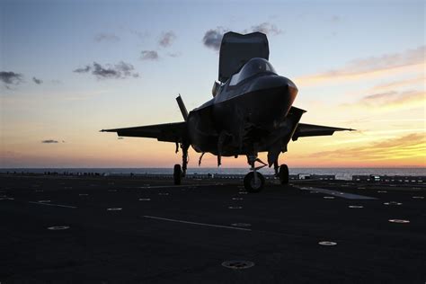 U S Marines Successfully Complete F 35B Night Operation During Ot 1