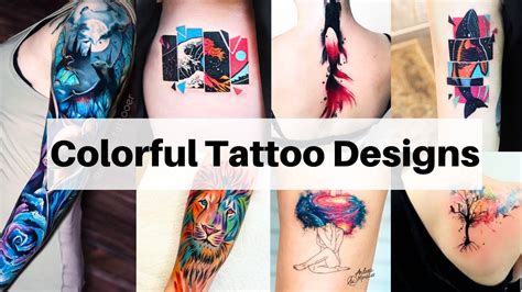 Ultimate 7 Ways To Create Colorful Tattoo Designs Today - Media Rpgsite