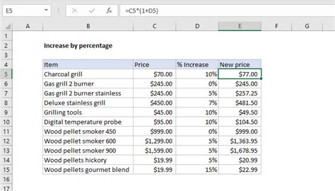 Ultimate Excel Percentage Increase Formula Now Excel Web