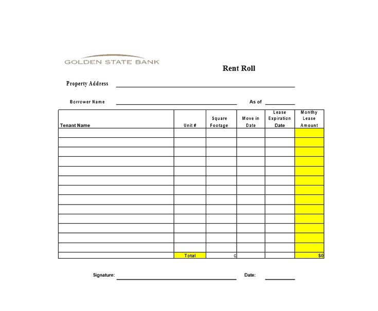 Ultimate Guide To Rental Property Rent Rolls 3 Free Templates