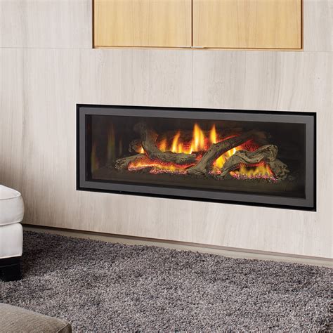 Ultimate U1500e Gas Fireplace Maple Air Heating Air Conditioning Heat Pumps Air Quality