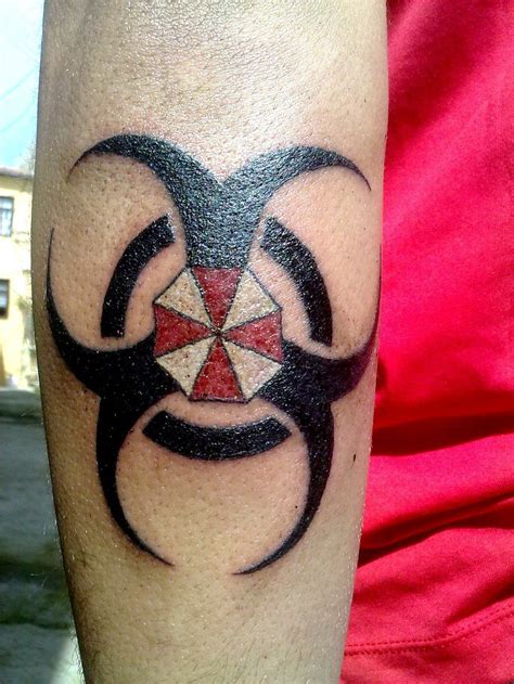 Umbrella Logo Resident Evil Tattoo