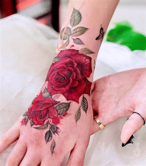 Uncover The Ultimate Wrist Rose Tattoo Designs Now Media Rpgsite