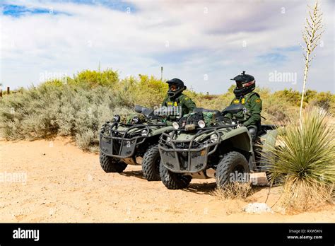 United States Customs And Border Protection Uscbp Officers Guard The