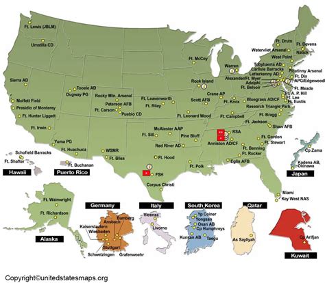 United States Military Bases