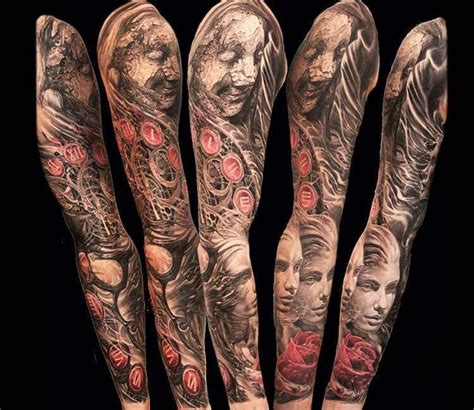 Update More Than 53 All Red Tattoo Sleeve Best In Cdgdbentre