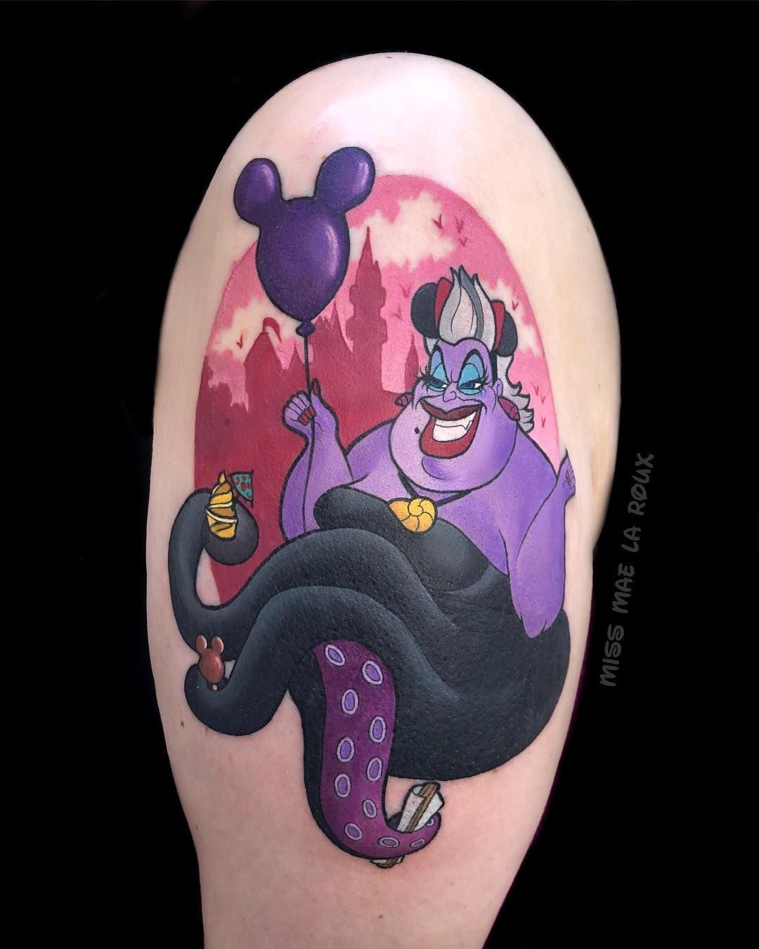 Ursula From The Little Mermaid Ursula Tattoo Disney Inspired