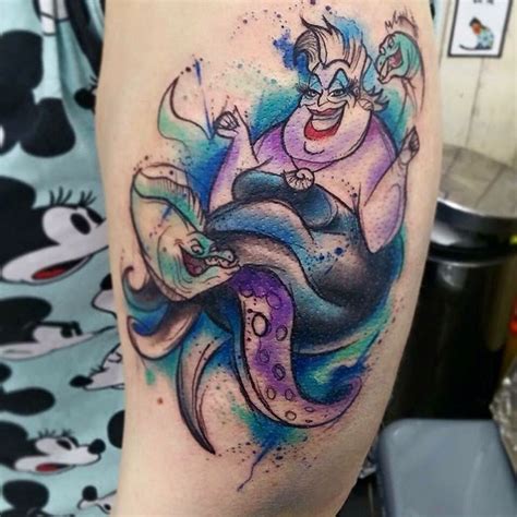 Ursula Tattoo Idea Ursula Tattoo Disney Sleeve Tattoos Disney Tattoos