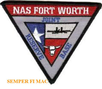 Us Naval Air Station Fort Worth Patch Jrb Joint Reserve Base Pin Up Us Navy Vet Ebay