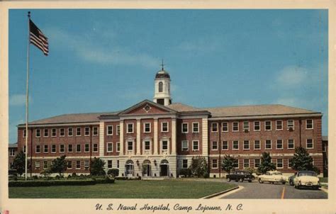 Us Naval Hospital Camp Lejeune Nc Postcard