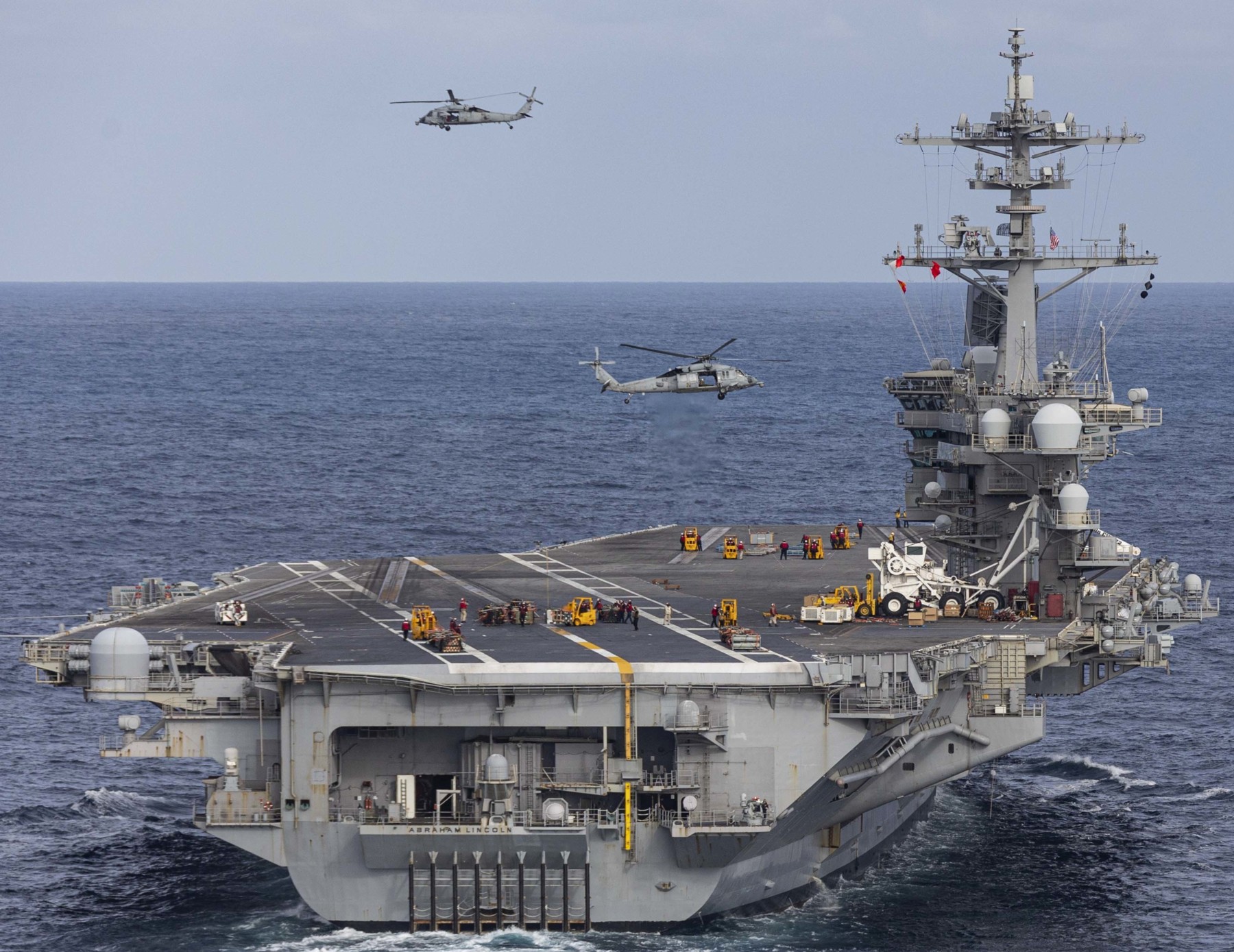 Uss Abraham Lincoln Cvn 72 Breaking International