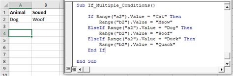 Vba If Elseif Else Ultimate Guide To If Statements Automate Excel