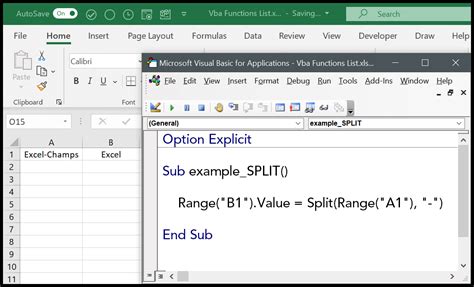 Vba Split Function How To Use Excel Vba Split Function