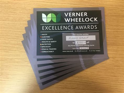 Verner Wheelock Excellence Awards Winners Announced