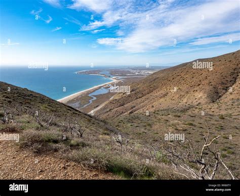 View Of Port Hueneme Naval Base From Chumash And Mugu Peak Trail